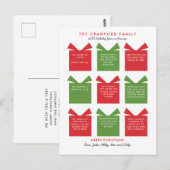 Vakantiejaar in de Review Kerst Briefkaart (Voorkant / Achterkant)