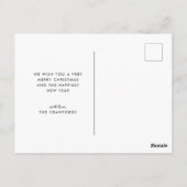 Vakantiejaar in de Review Kerst Briefkaart (Achterkant)