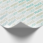 Vakantiejuichen - White Wrapping Paper Cadeaupapier (Hoek)