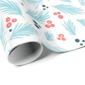 Vakantiek en bessen cadeaupapier (Rol Hoek)