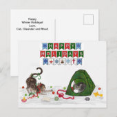 Vakantiekaart 2023 briefkaart (Voorkant / Achterkant)