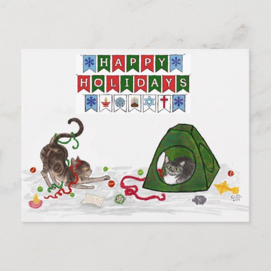 Vakantiekaart 2023 briefkaart (Voorkant)