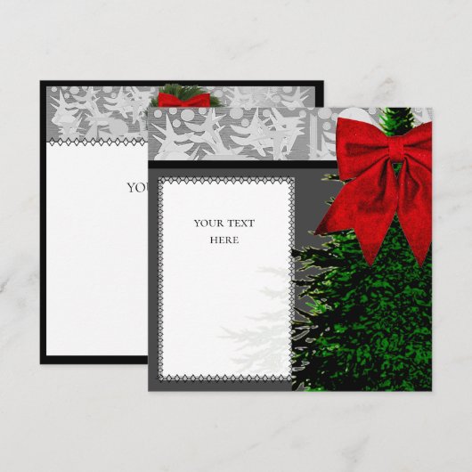 VAKANTIEkaart 5.25x5.25 Kaart (Voorkant / Achterkant)