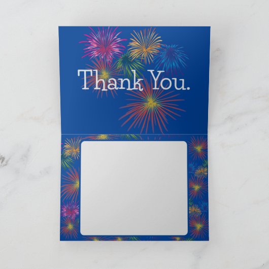 Vakantiekaart Bedankkaart (Binnen)