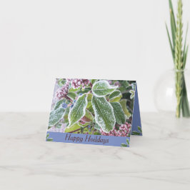 Vakantiekaart Bedankkaart