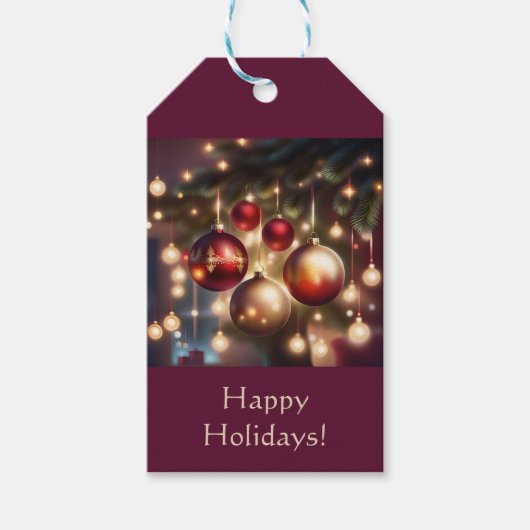 Vakantiekaart Cadeaulabel (Voorkant)