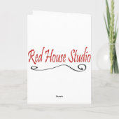 Vakantiekaart Feestdagen Kaart (Achterkant)