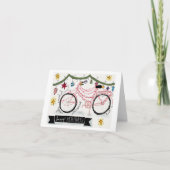 Vakantiekaart Feestdagen Kaart (Voorkant)