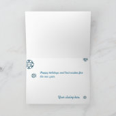 Vakantiekaart Feestdagen Kaart (Binnen)