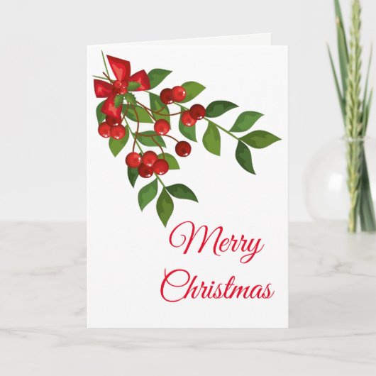 Vakantiekaart Feestdagen Kaart (Voorkant)