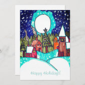 Vakantiekaart Feestdagenkaart (Voorkant / Achterkant)