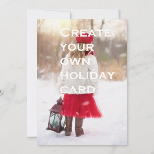 Vakantiekaart Feestdagenkaart (Voorkant)