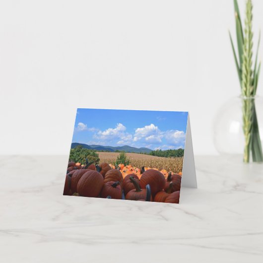 Vakantiekaart - Happy Thanksgiving Kaart (Voorkant)