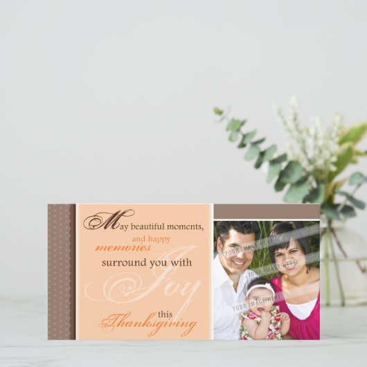 VAKANTIEKAART :: inspirerende vreugde 5 Feestdagenkaart (Staand voorkant)