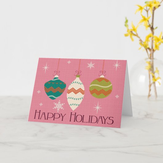 Vakantiekaart Kaart (Gele Bloem)