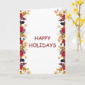 Vakantiekaart Kaart (Gele Bloem)