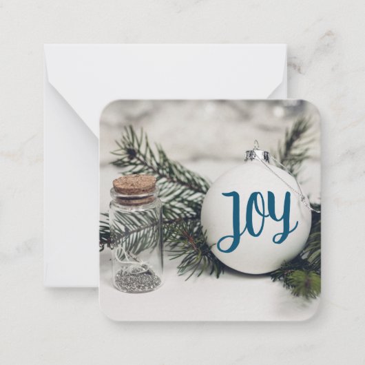 Vakantiekaart Moge je de Wonderen van Zijn Liefde  Notitiekaartje (Voorkant)