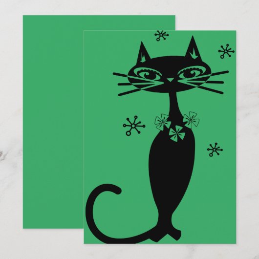 Vakantiekaart of uitnodiging (Voorkant / Achterkant)