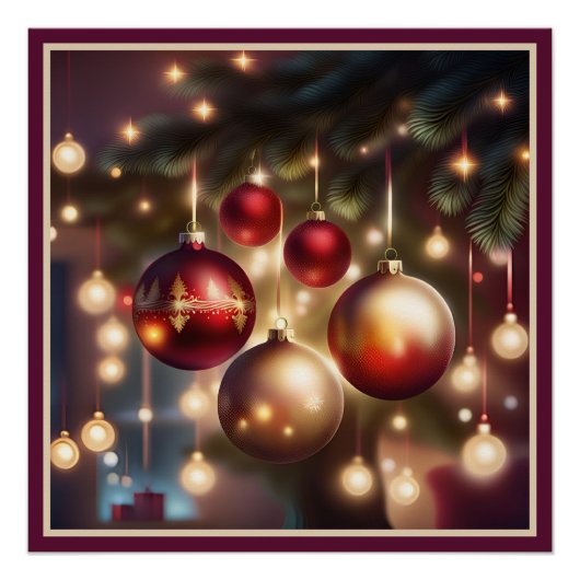 Vakantiekaart Perfect Poster (Voorkant)