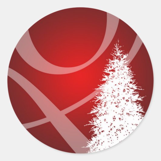  vakantiekaart ronde sticker (Voorkant)