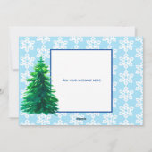 Vakantiekaart voor feestdag feestdagenkaart (Achterkant)