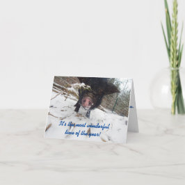 Vakantiekaart voor feestdagen