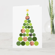 Vakantiekaart voor feestdagen Sjabloon