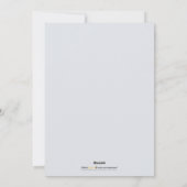 Vakantiekaart voor sierdoeleinden (chocolade/blauw feestdagenkaart (Achterkant)