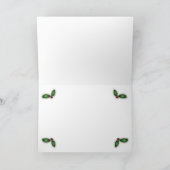 Vakantiekaart voor siervoorwerpen feestdagen kaart (Binnen)