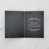 Vakantiekaarten - Chalkbordkaart Feestdagen Kaart (Binnen)