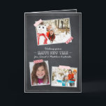 Vakantiekaarten - Chalkbordkaart Feestdagen Kaart<br><div class="desc">De getoonde foto's zijn steekproeven slechts en niet voor wederverkoop. Pas dit product aan met uw eigen afbeeldingen als u het wilt kopen. AANPASSING ♡ jouw naam, monogram, bericht, enz. toevoegen. ♡ Gebruik je favoriete lettertypen. ♡ aangepaste kleuren toevoegen. OPMERKING: de online weergegeven kleuren kunnen enigszins afwijken van het werkelijke...</div>