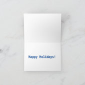 Vakantiekaarten Feestdagen Kaart (Binnen)