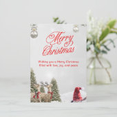 vakantiekaarten feestdagenkaart (Staand voorkant)