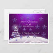 Vakantiekaarten Feestdagenkaart (Voorkant / Achterkant)