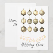 Vakantiekaarten Feestdagenkaart (Voorkant / Achterkant)