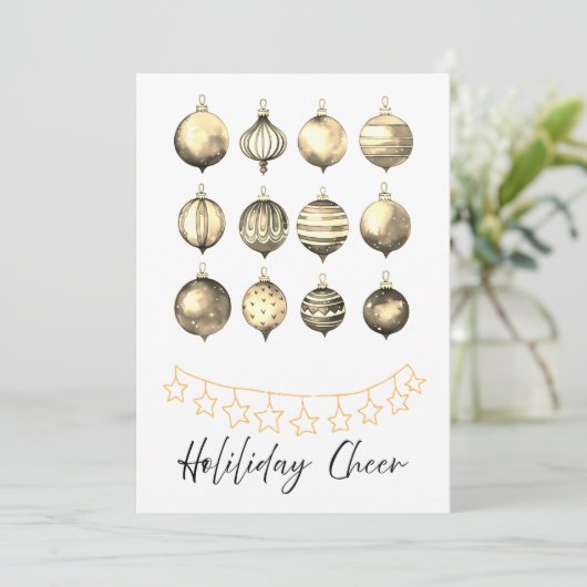 Vakantiekaarten Feestdagenkaart (Staand voorkant)