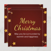 vakantiekaarten feestdagenkaart (Voorkant / Achterkant)