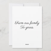 Vakantiekaarten Feestdagenkaart (Achterkant)