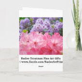 Vakantiekaarten geluk U en uw familie Feestdagen Kaart (Achterkant)