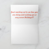 Vakantiekaarten Kaart (Binnen)