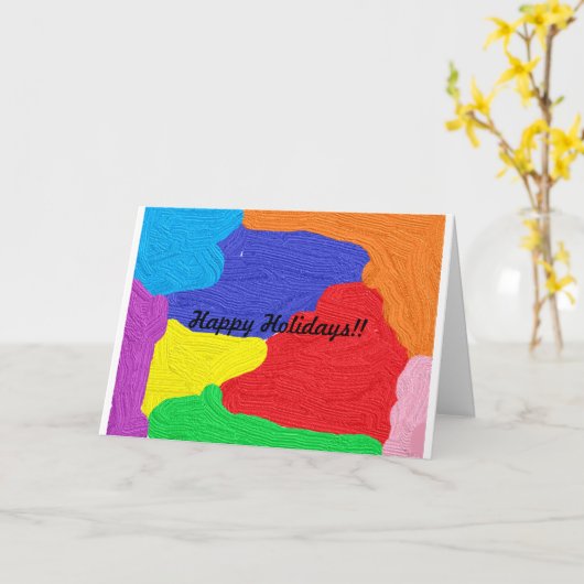 Vakantiekaarten Kaart (Gele Bloem)