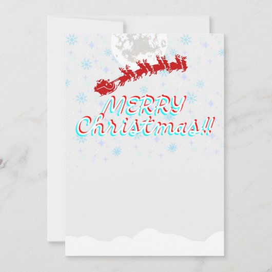 Vakantiekaarten - Pastel kleuren - Kerst (2024) Bedankkaart (Voorkant)