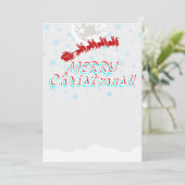 Vakantiekaarten - Pastel kleuren - Kerst (2024) Bedankkaart (Staand voorkant)