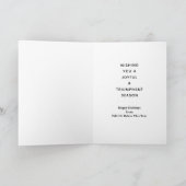 Vakantiekaarten van het Lacrosse Team Kaart (Binnen)