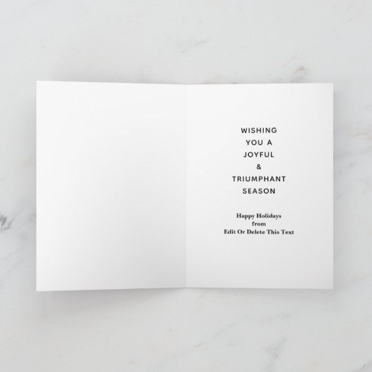 Vakantiekaarten van het Lacrosse Team Kaart (Binnen)