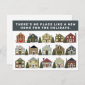 Vakantiekaarten voor Estate Agent Briefkaart (Voorkant / Achterkant)