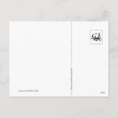 Vakantiekabouters en paddenstoel Home Feestdagenkaart (Achterkant)