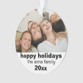 vakantiekeer ornament (voorkant)