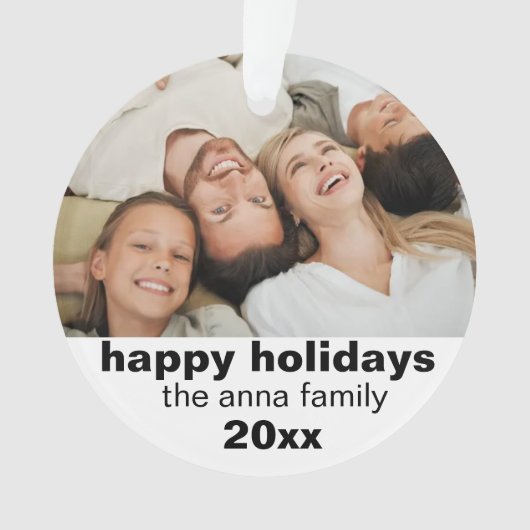 vakantiekeer ornament (voorkant)