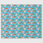 Vakantiekenmerk Gift Wrap Cadeaupapier (Vlak)